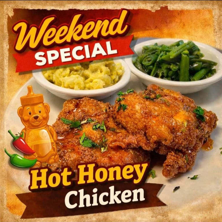 Half Moon Hot Honey Chicken