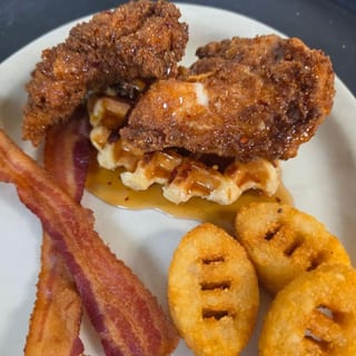 Chicken and Waffles!!