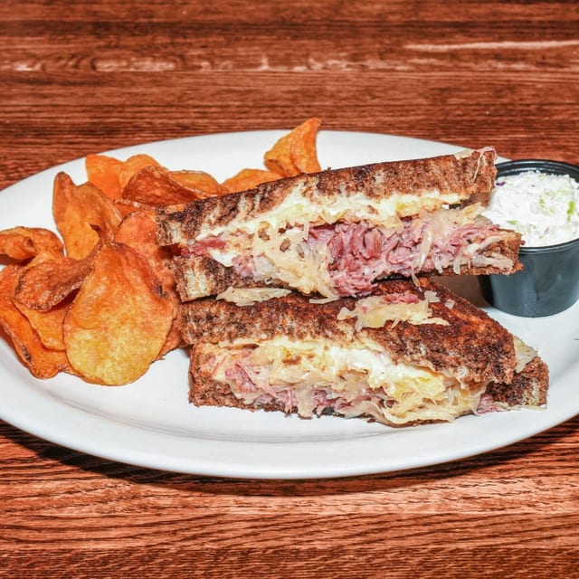 Classic Reuben Sandwich.