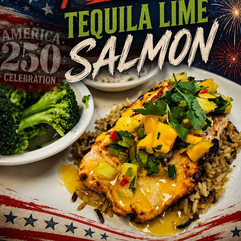 Tequila Lime Salmon! 
